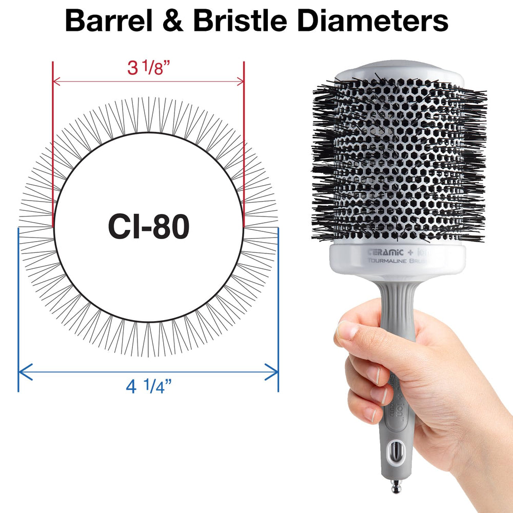 Barril cerámico ventilado del CI-80 distribuye calor de forma uniforme
