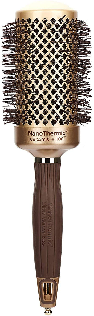 Olivia Garden NanoThermic con barril cerámico de 2 1/8 pulgadas para volumen