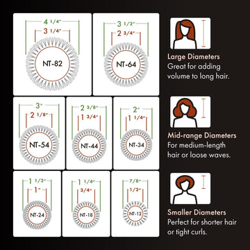 Olivia Garden NT-44,Cepillo para crear ondas y volumen sin esfuerzo