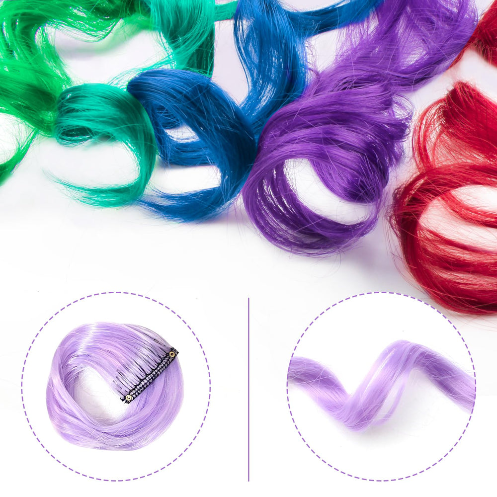 Sin necesidad de teñir el cabello para lograr un toque arcoíris.