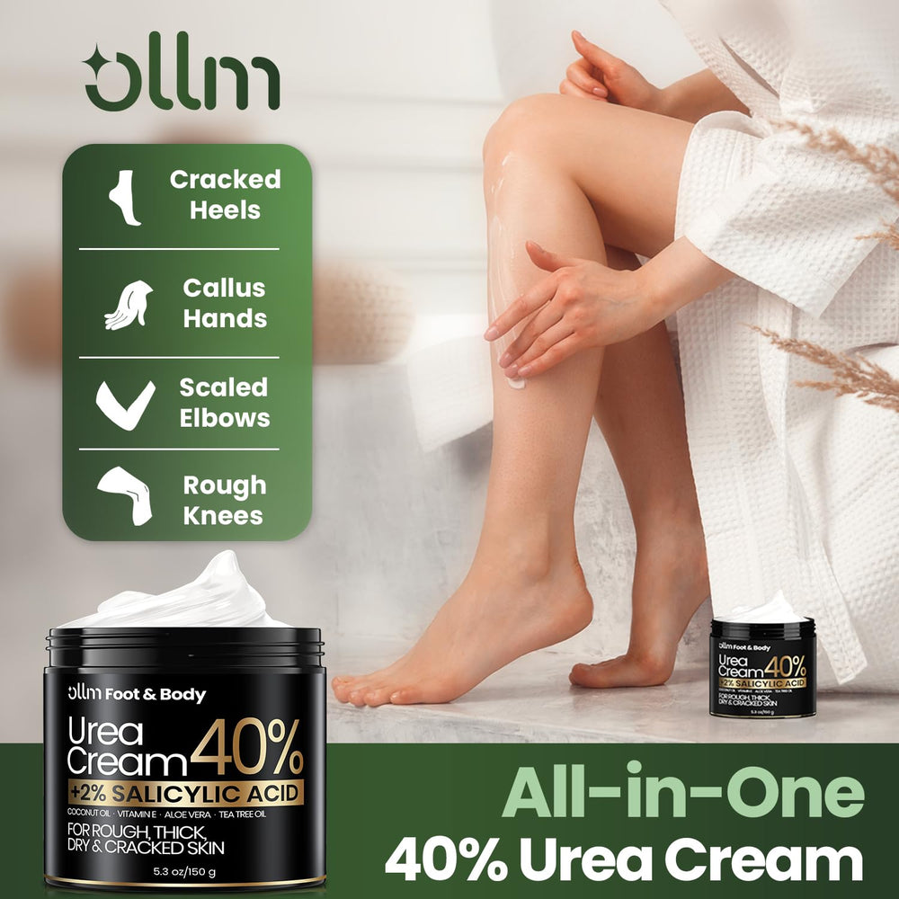 Textura ligera de Ollm 40% se absorbe rápidamente.