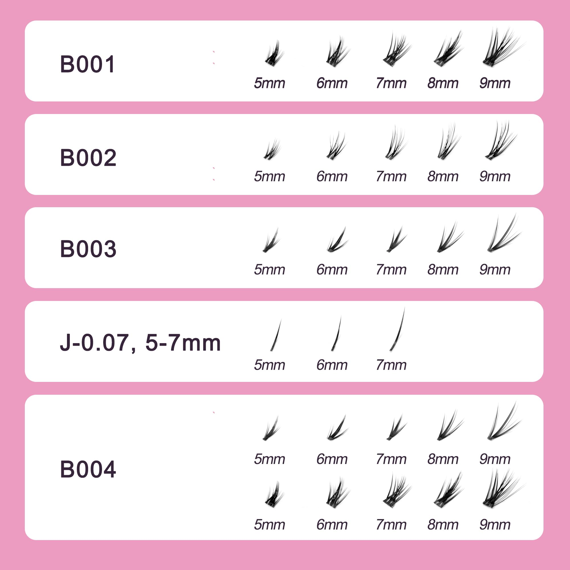 OLLOLASHES: estilos variados para personalizar la mirada en la línea inferior.