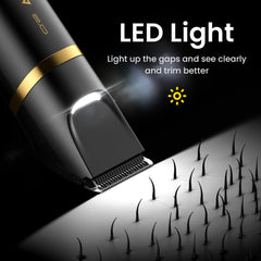 OLOV 2.0 luz LED integrada para ver detalles al afeitarse