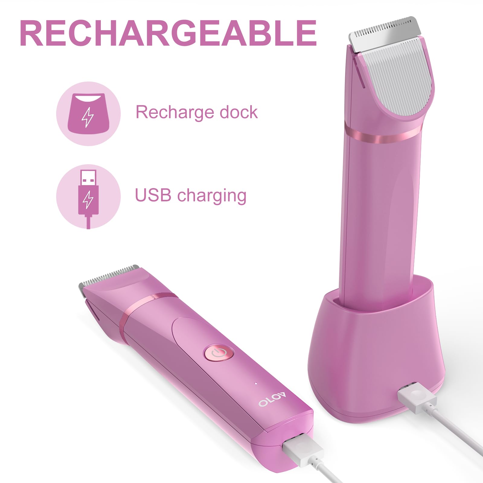 OLOV base carga USB para recargas simples y ordenadas