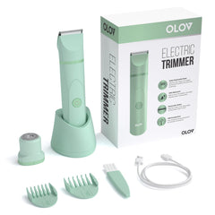 OLOV cortapelos cerámico para uso en la ducha, fácil limpieza y manejo.