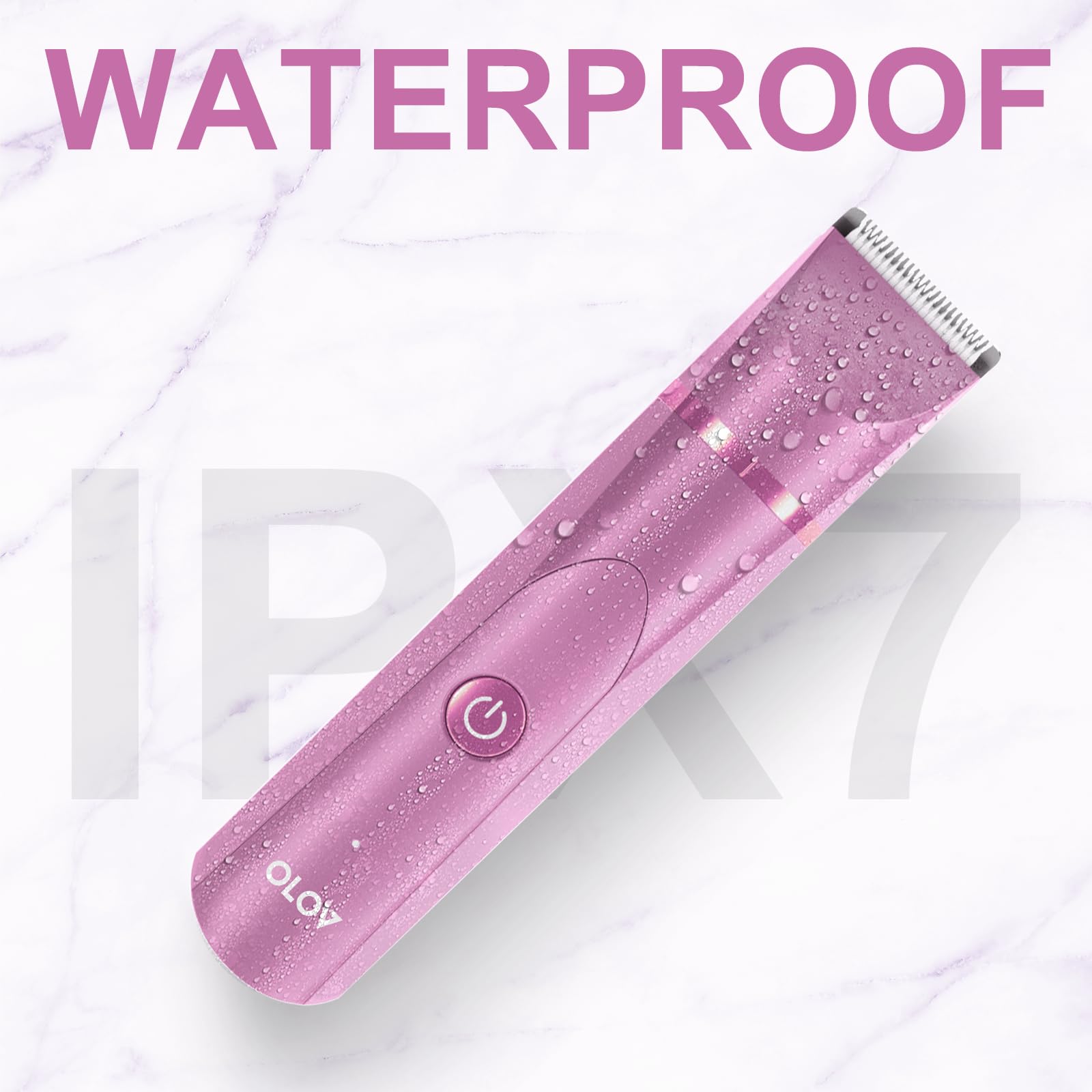 OLOV diseño rosado para estilo y visibilidad en el cuidado personal