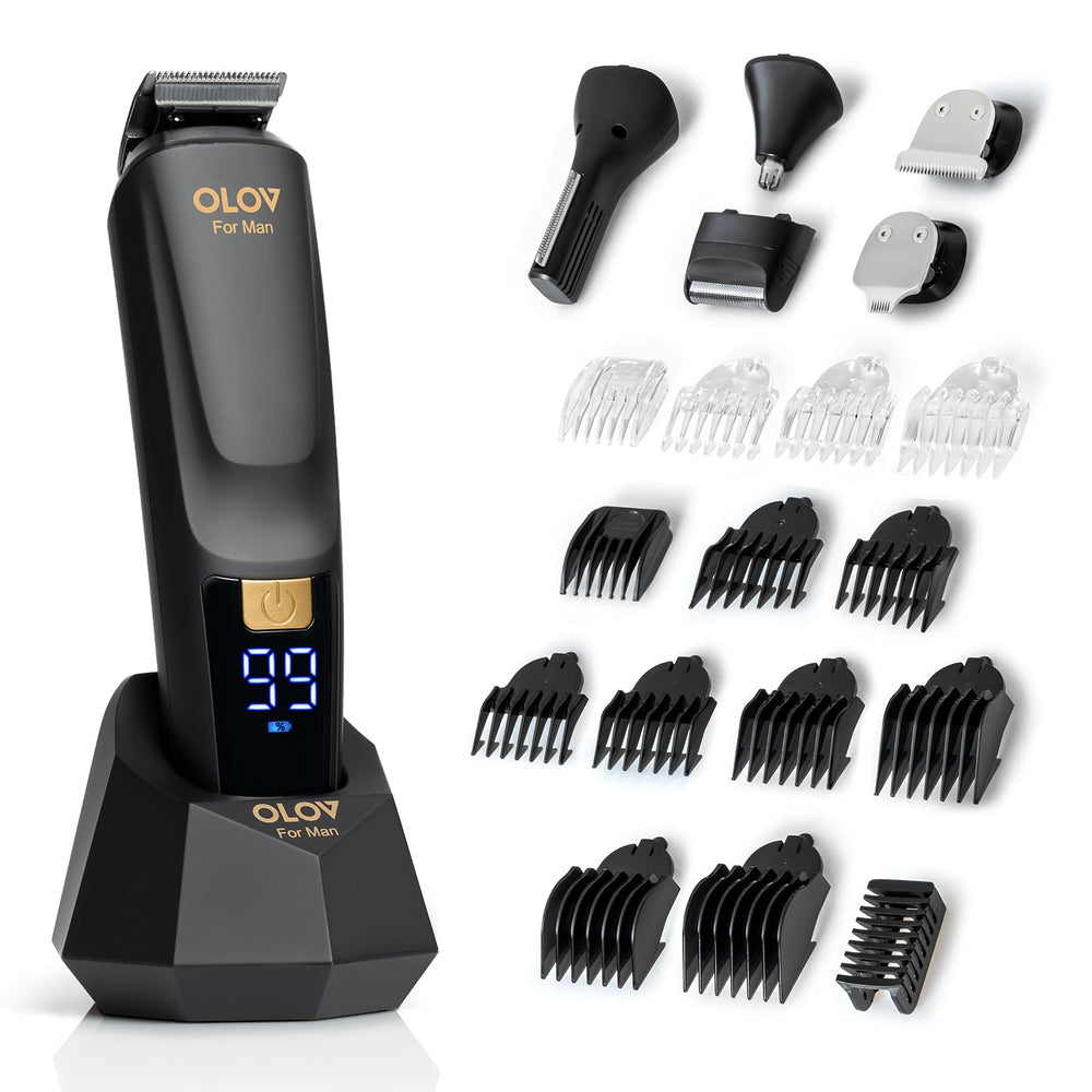 OLOV For Man Corta barba con precisión para looks diarios