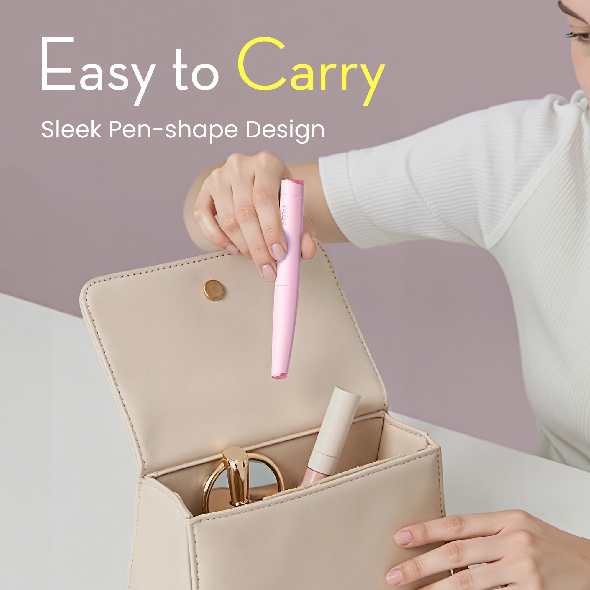 OLOV slim ideal para bolso de belleza y retoques en cualquier lugar