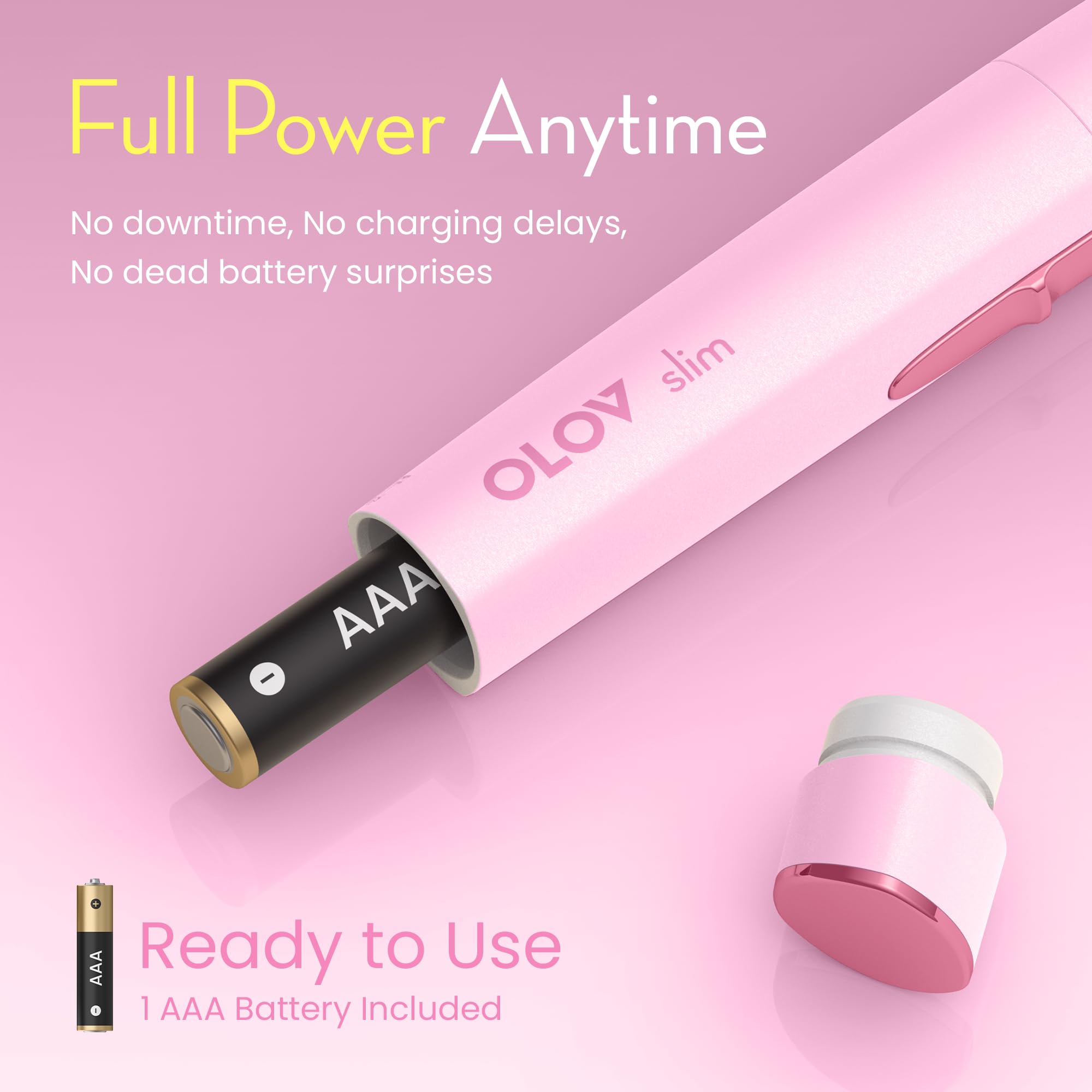 OLOV slim limpieza fácil con cabezal desmontable