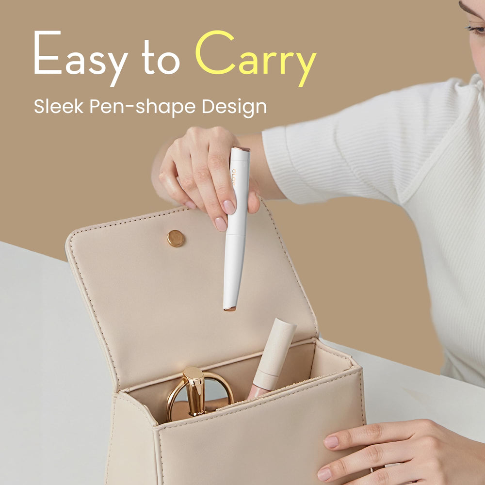 OLOV slim cabe en bolso para retoques en movimiento