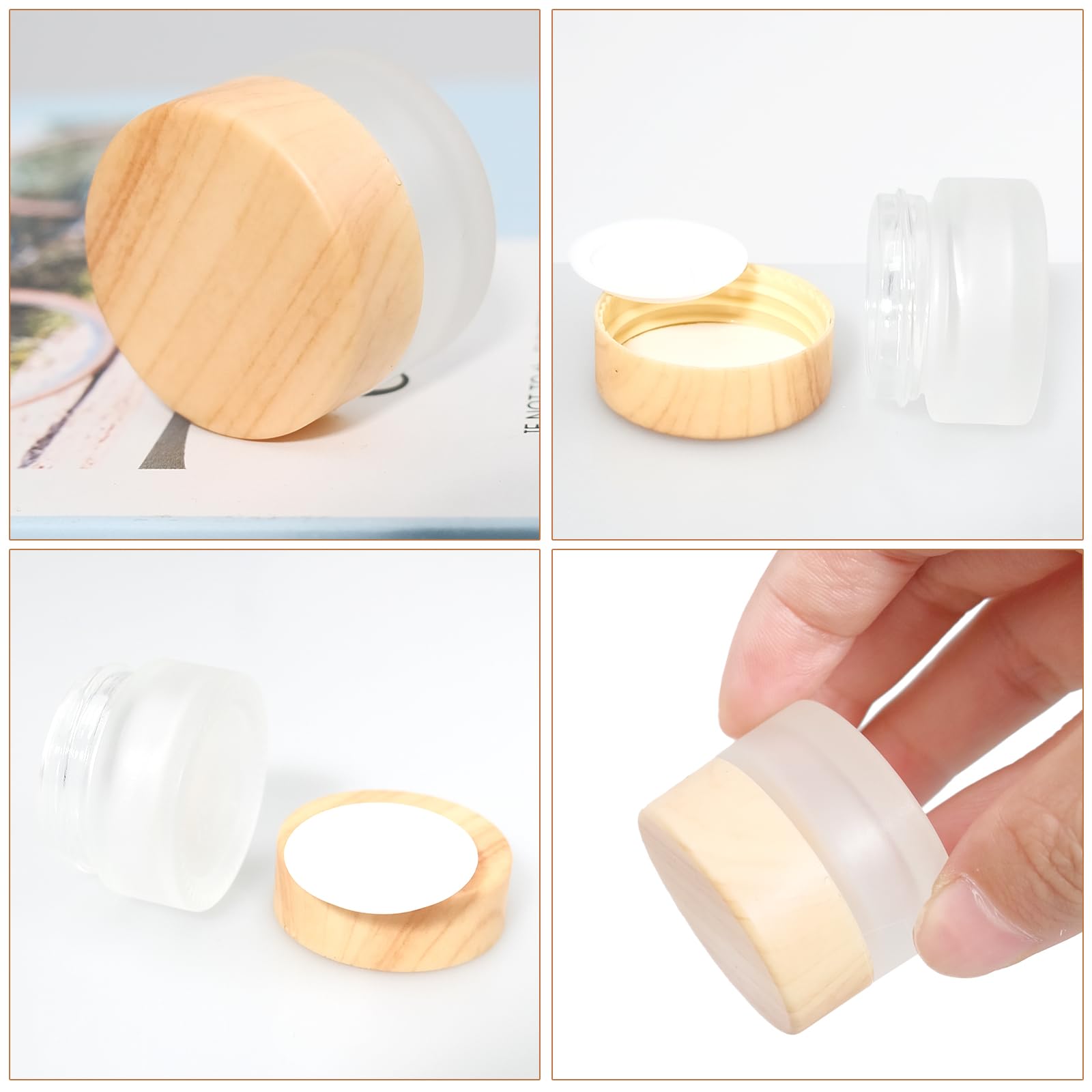 Olutacot envases-reutilizables fáciles de limpiar y rellenar.