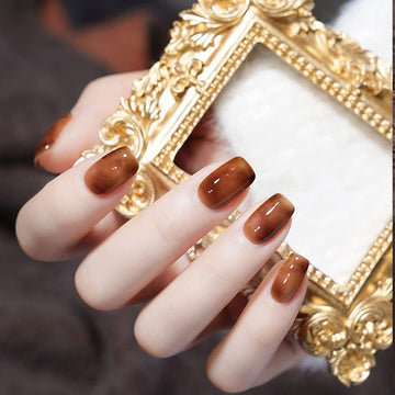 Acabado brillante de Omainy gel para uñas pulidas