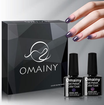 Capas delgadas para color uniforme con Omainy gel