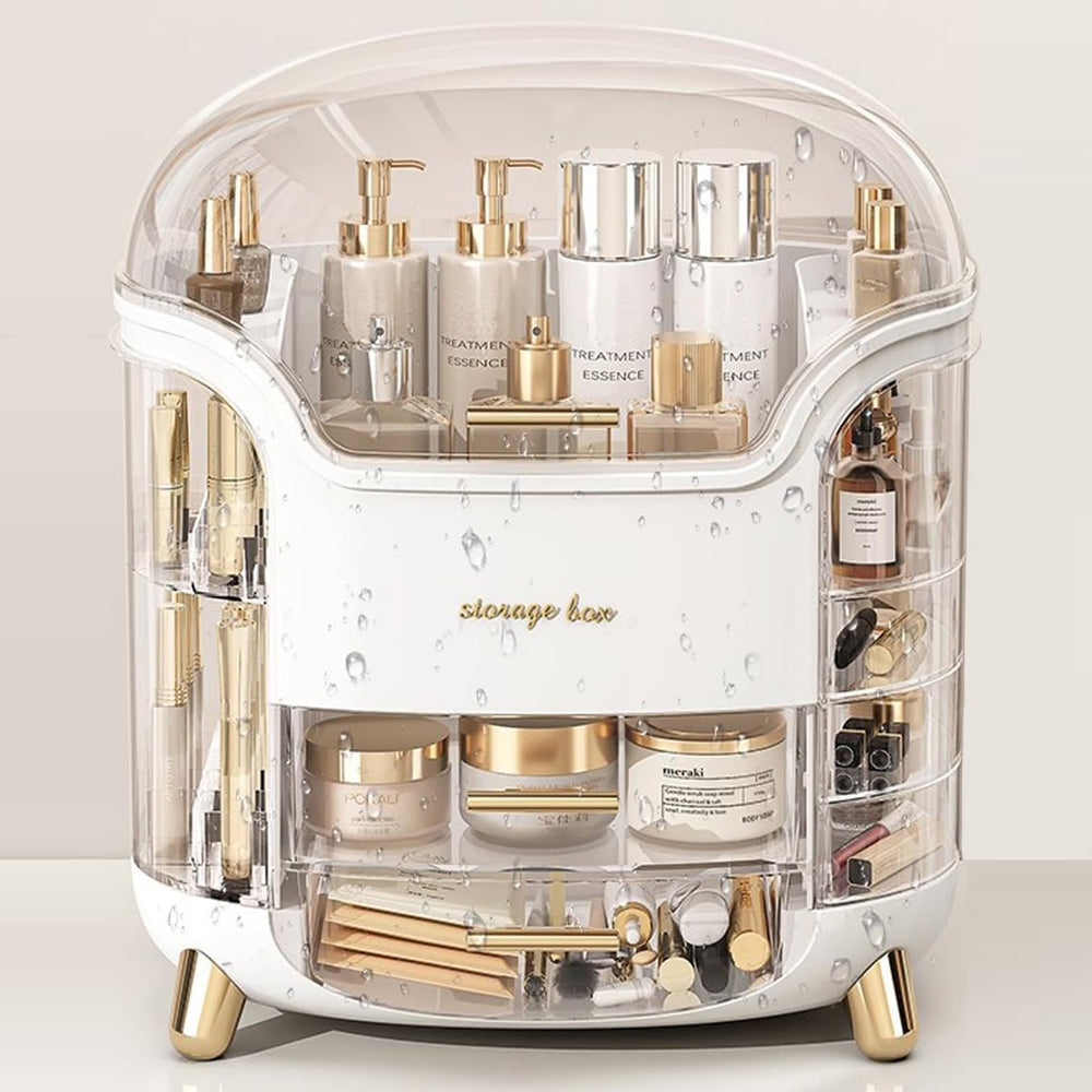 Omeily Organizador de Maquillaje ahorro de espacio en tocador