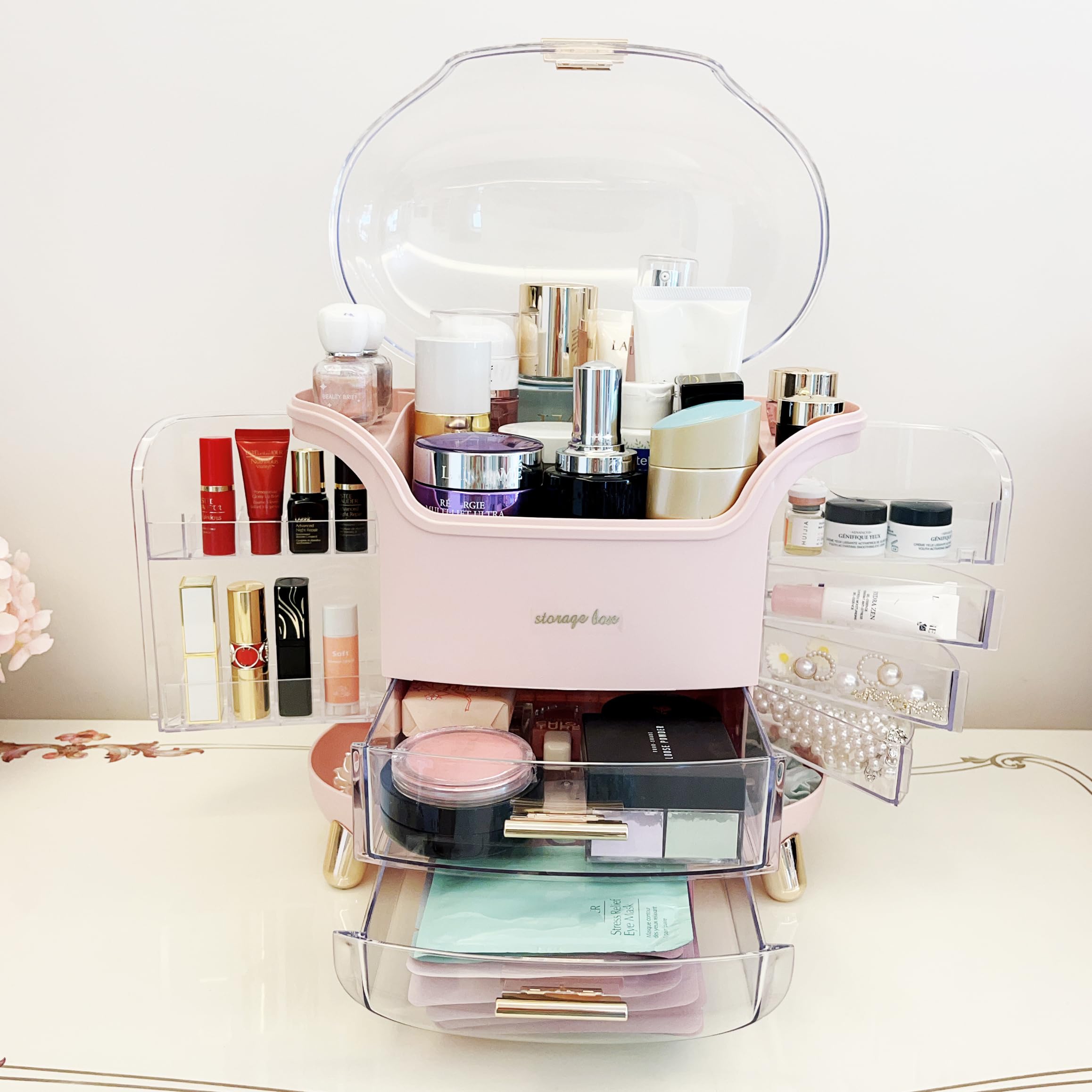 Omeily Organizador portátil para viaje, práctico y ligero.