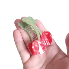OMG Decor pinzas garra cereza, tamaño pequeño ideal para uso diario.
