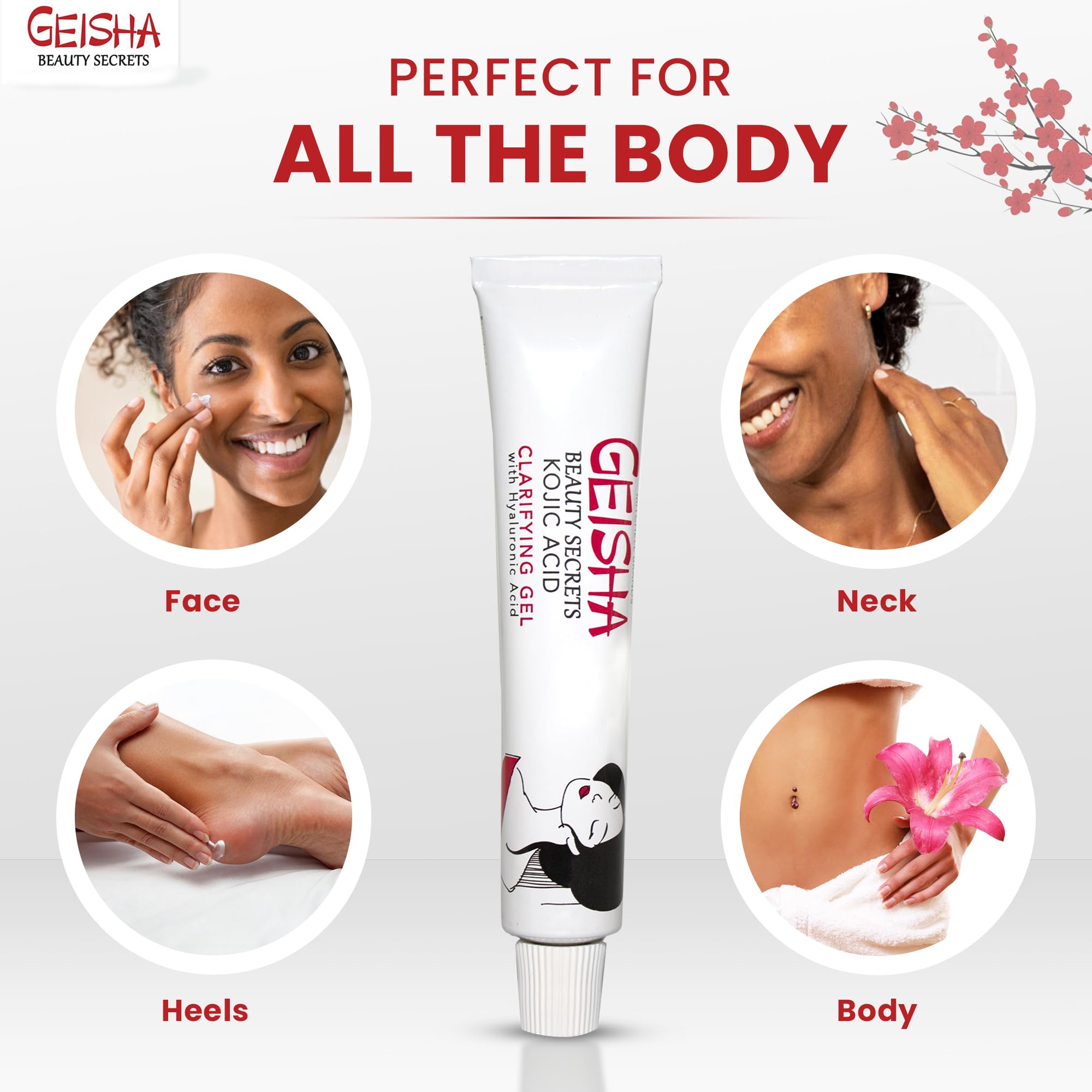OMIC Geisha Gel Tono Uniforme: efecto clarificante para tono más uniforme.