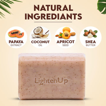 OMIC Lighten-Up glycerin-rich formula hydrates while cleansing for a refreshed feel.