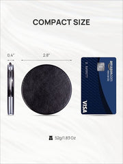 OMIRO espejo compacto 10x en el lado aumentada para detalles precisos de cejas.