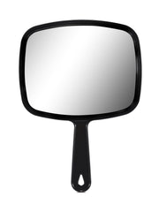 OMIRO Espejo de mano ergonómico para uso cómodo y preciso.