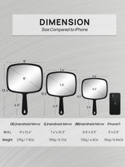 OMIRO, superficie HD de 9x7.9 pulgadas, muestra un reflejo nítido sin distorsión