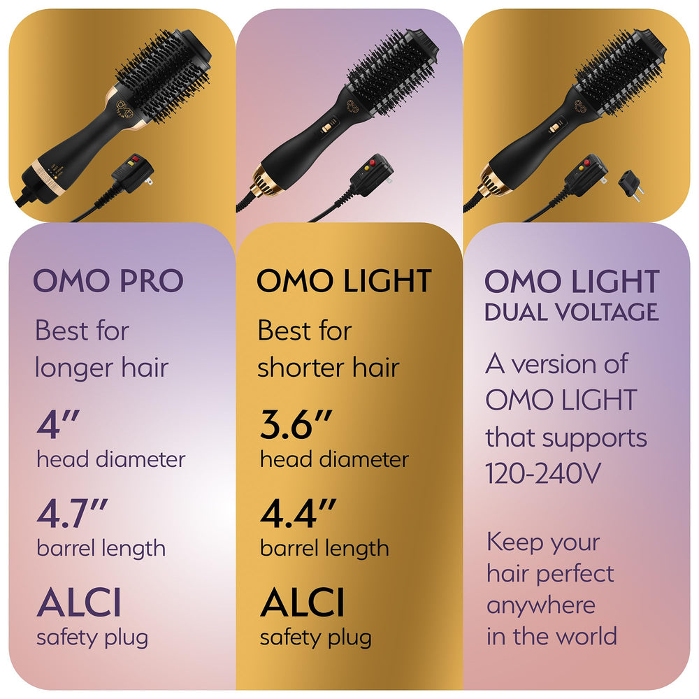 OMOTEAM ionizador reduce el frizz para un look suave