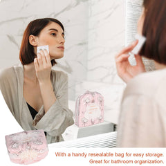 OMSM almohadillas de algodón sin pelusa, ideales para retirar maquillaje sin irritar.