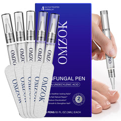 OMZOK Pen hongo uñas, aplicación directa para tratamiento preciso.