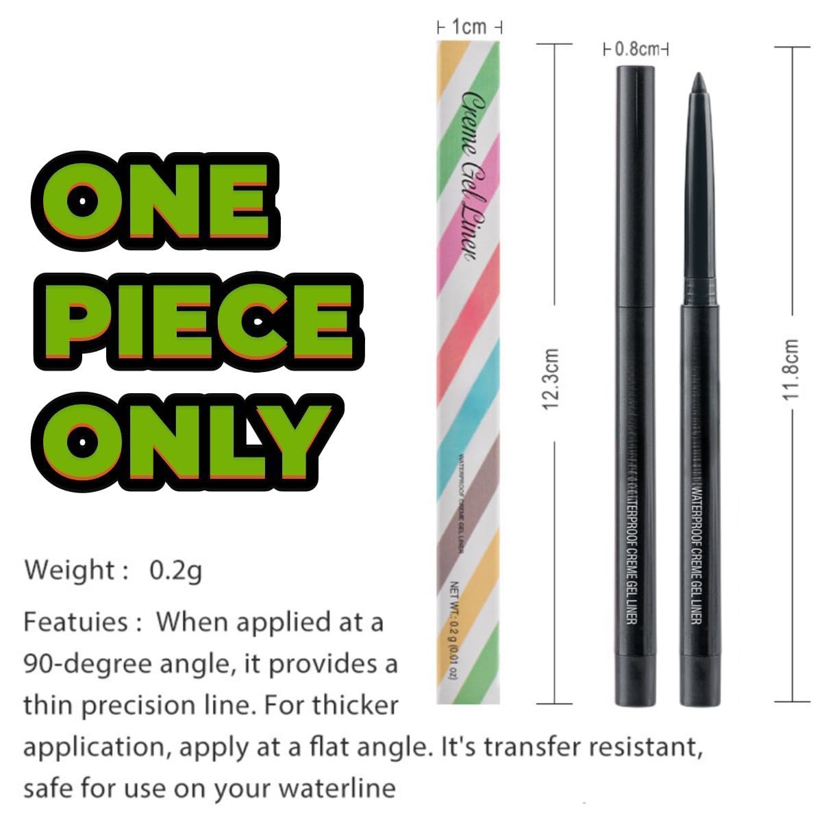 ONarisae formato retráctil compacto, ideal para viaje y retoques rápidos