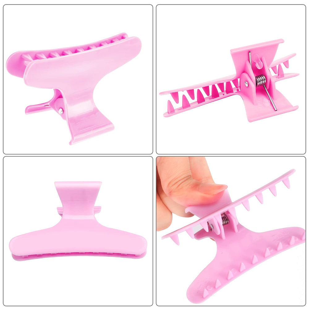 Ondder clips cabello rosa para estilizado profesional y rápido.