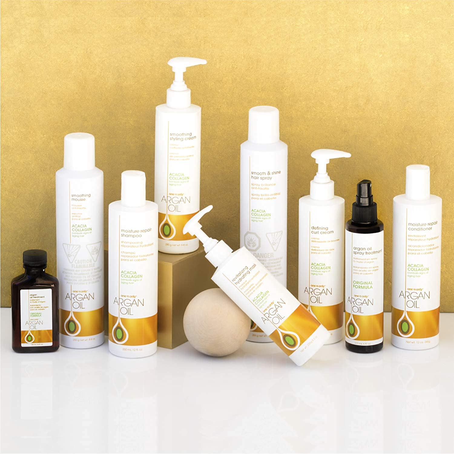 One 'N Only proteccion-termica para cabello, spray de argán para peinar