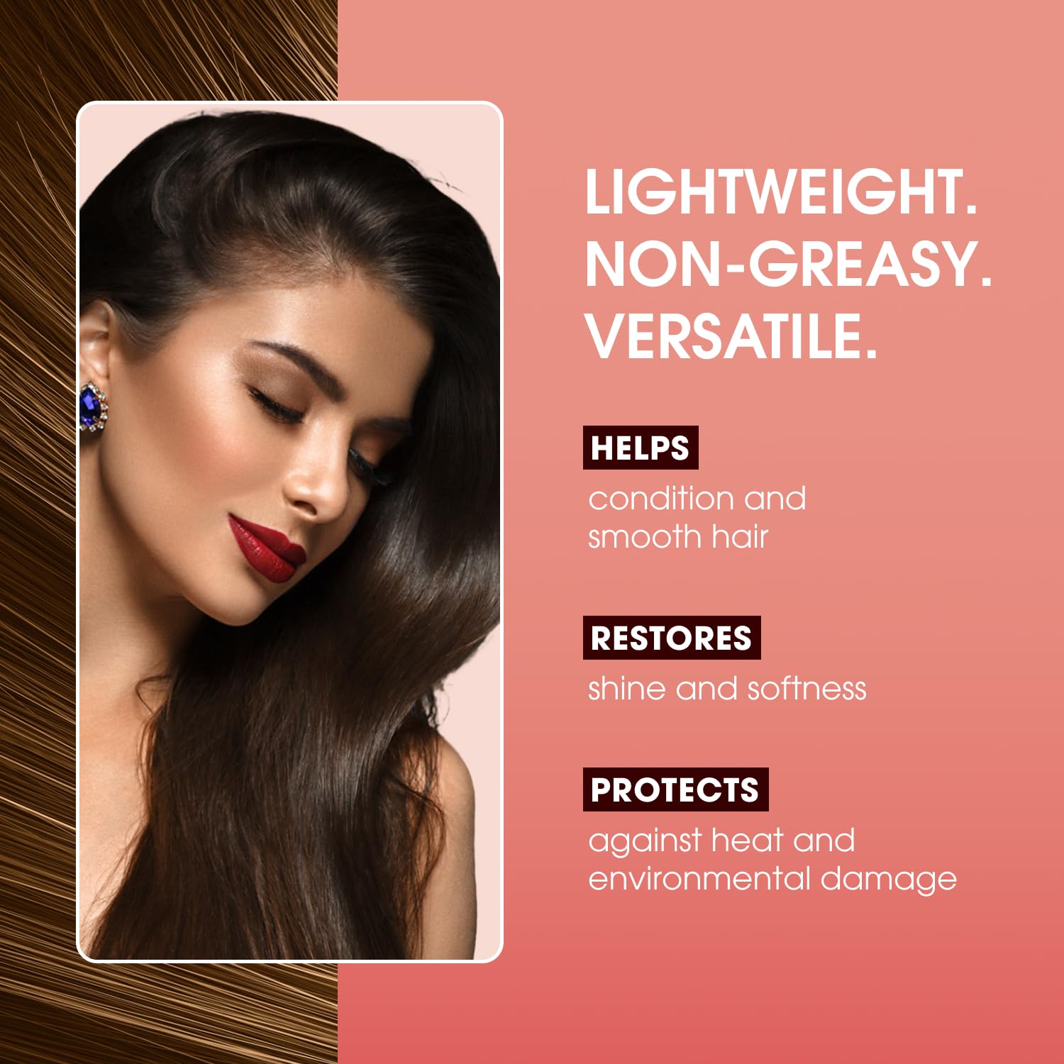 Brillance naturelle sur cheveux et extensions avec One 'N Only