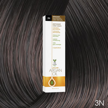 One N' Only brillo radiante con color permanente para cabello suave.