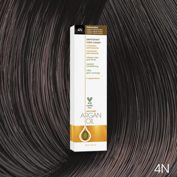 One N' Only crema de color permanente con argán para brillo y nutrición.