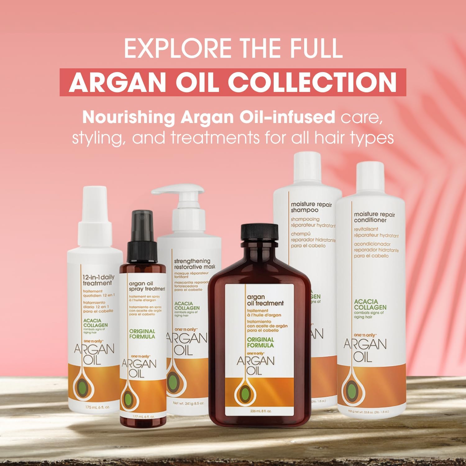 Soin extension One 'N Only argan pour cheveux élégants