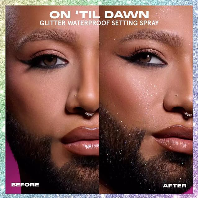 One Size On ’Til Dawn: brillo arcoíris que aporta un shimmer de larga duración.