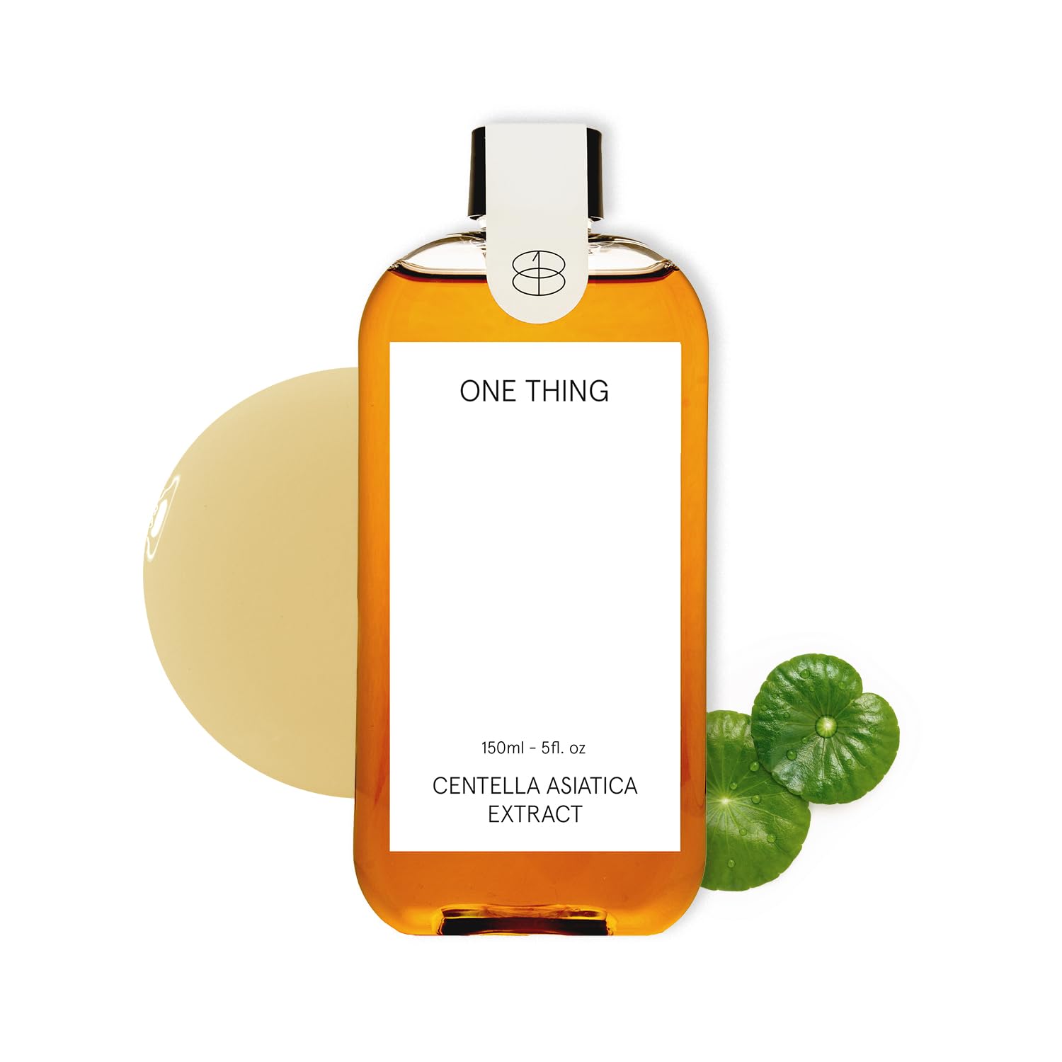 ONE THING Centella Asiatica Toner, botella elegante para hidratación suave en piel sensible.