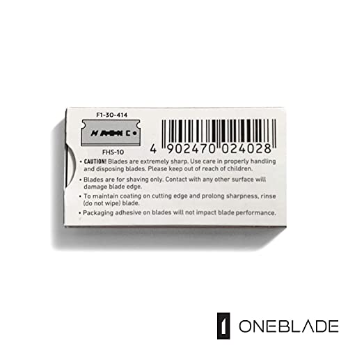 Boite-recyclable Feather FHS-10 OneBlade, option éco-responsable pour les déchets.