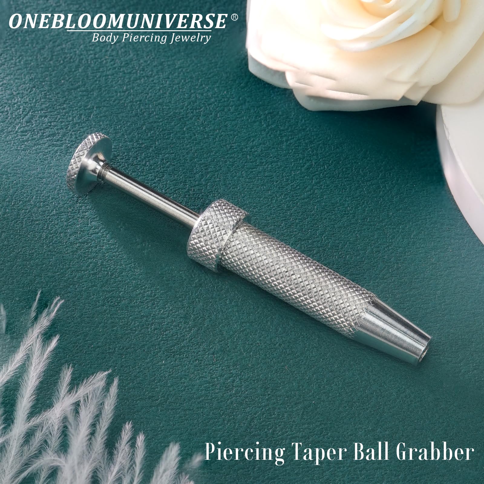 ONEBLOOMUNIVERSE ideal para manejo seguro de joyas en piercing