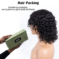 OnePart detalle-textura del cabello brasileño virgen con brillo natural