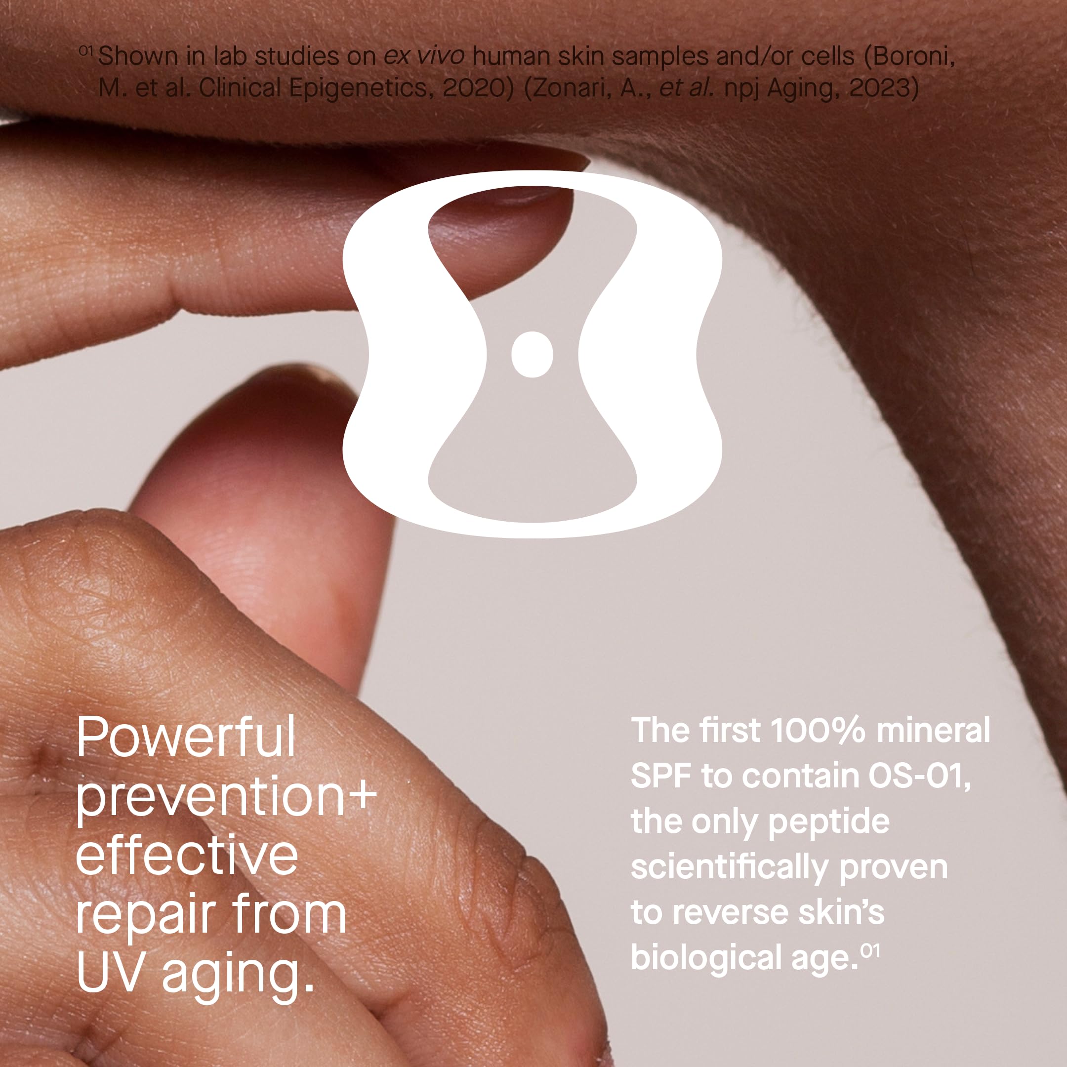 oneskin FACE SPF OS-01 textura sin color que se funde con la piel