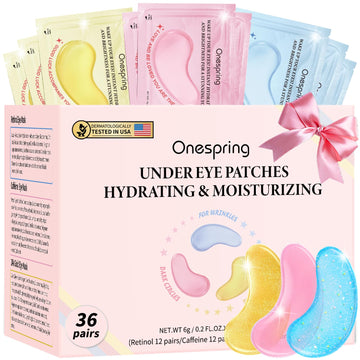 Onespring: parches oculares cafeína para vigilia y frescura de la mirada.