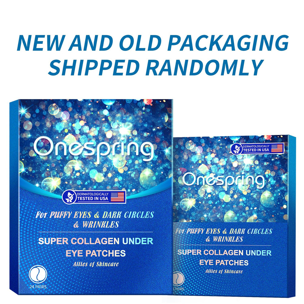 Onespring parches de gel para ojos, efecto rejuvenecedor para una mirada más fresca.