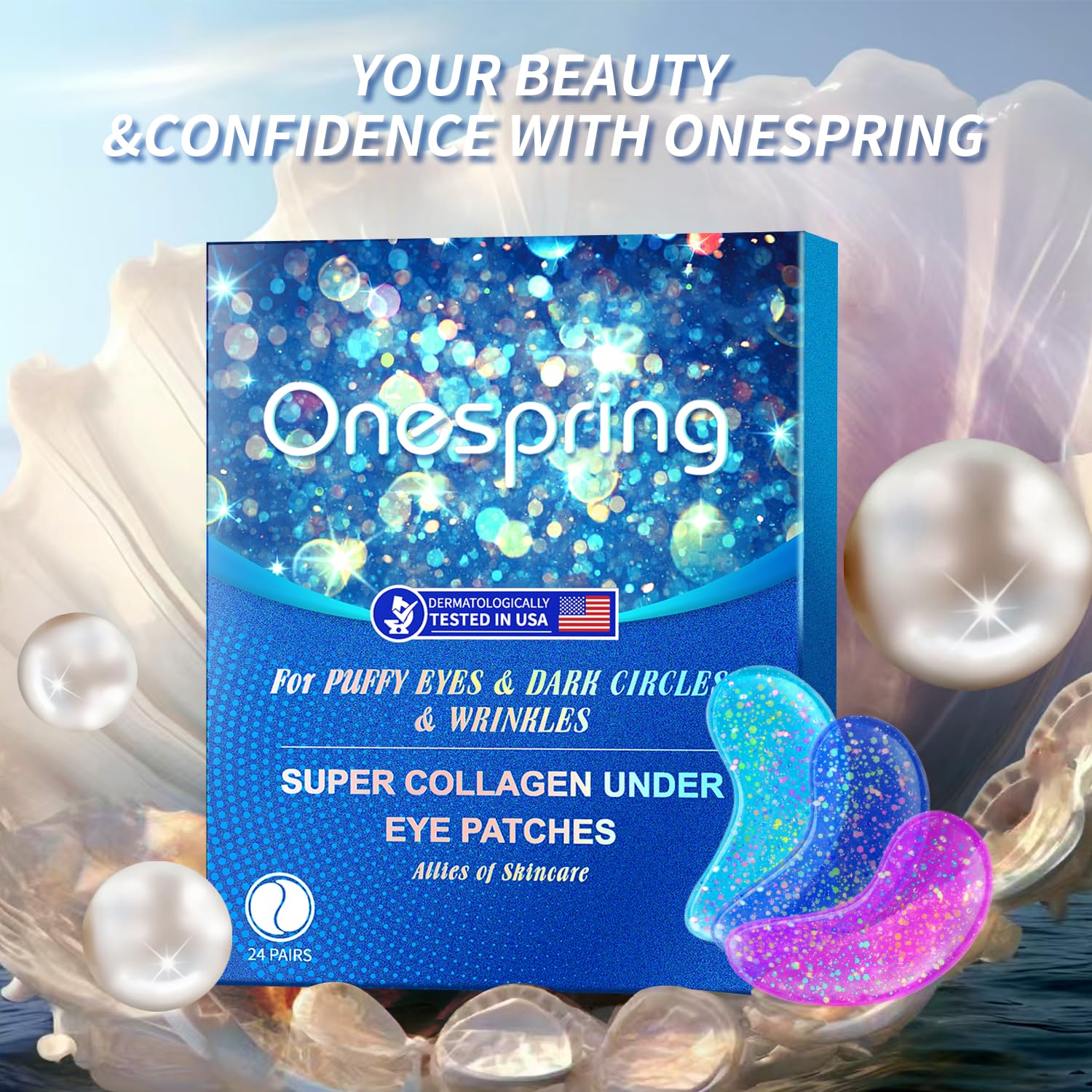 Onespring parches de gel para ojos, regalo perfecto de cuidado personal.