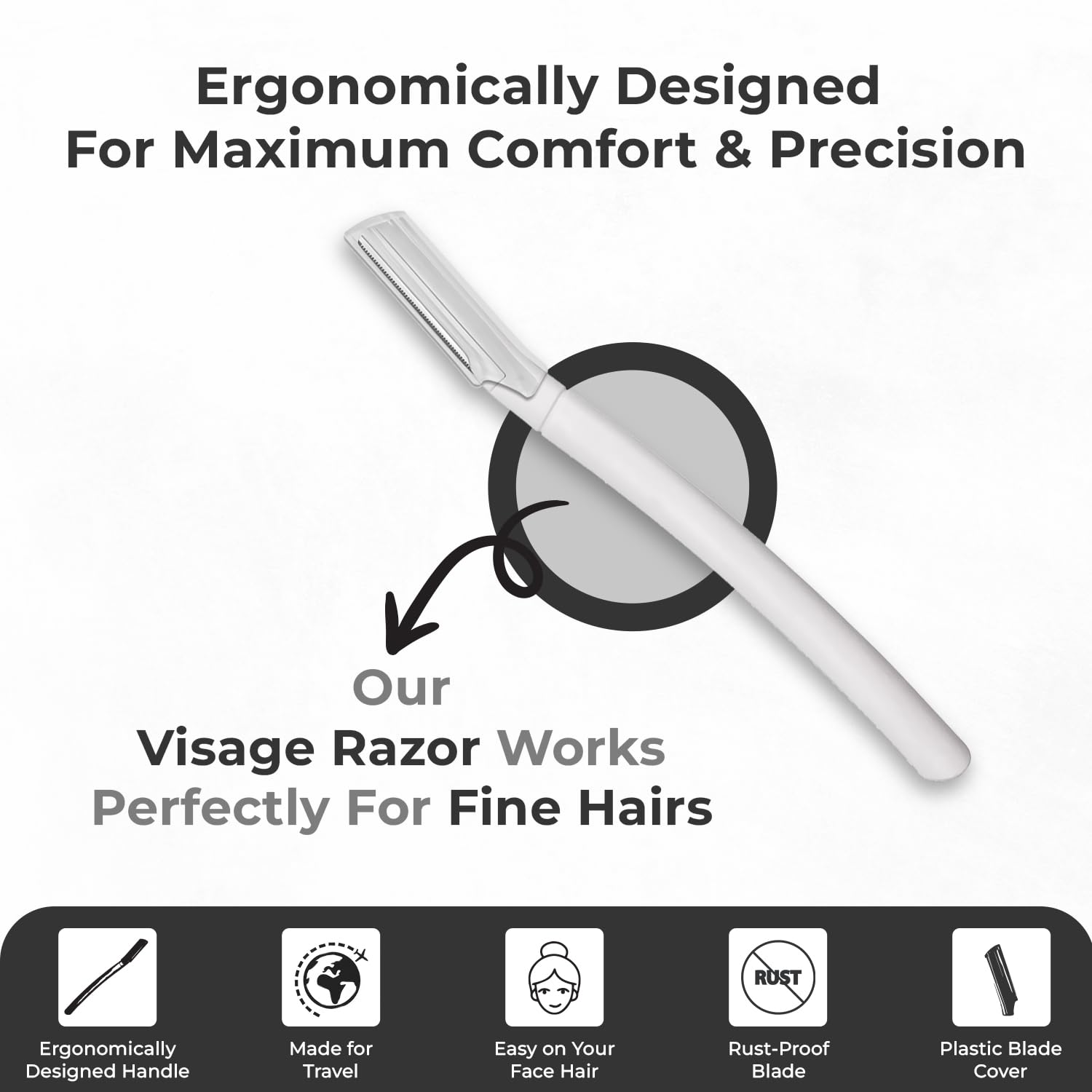 Ongle Visage Precision afilador de cejas para definir contornos