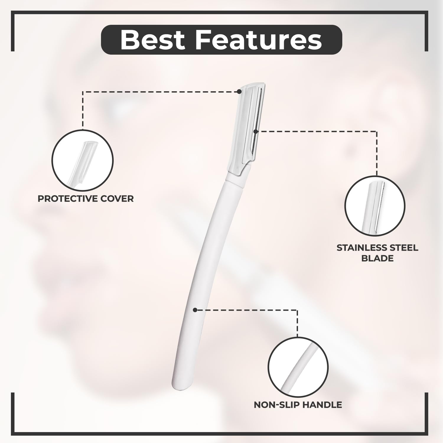 Ongle Visage Precision herramienta dermoplaneado para retoques faciales