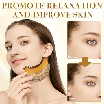 Puntas suaves del cepillo Only Romee cuidan piel sensible mientras exfolian.