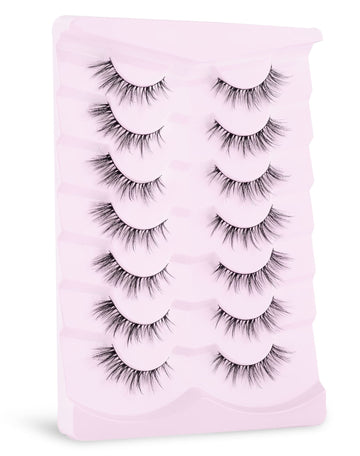 Onlyall pestanas con 7 pares para variedad y ahorro en estilo.