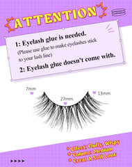 Onlyall Pestañas D12 ligereza extrema para uso diario cómodo