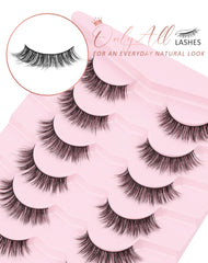 Pestañas Onlyall para ocasiones especiales con acabado natural.